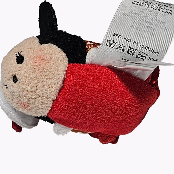 Disney Tsum Tsum Minnie Mouse 3 inch Mini Plush Soda Cup Straw Stuffed Animal - Picture 6 of 8